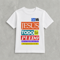 Camisa regular - Con mi Jesús todo lo puedo.