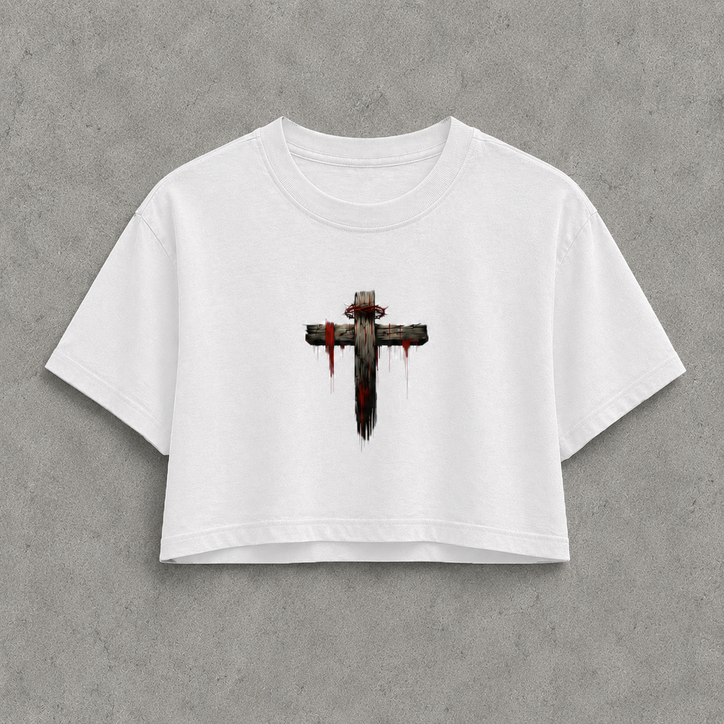 Crop Top Oversized - Cruz