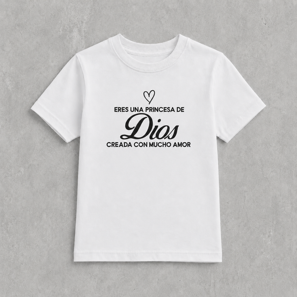 Camisa regular - Eres una princesa de Dios