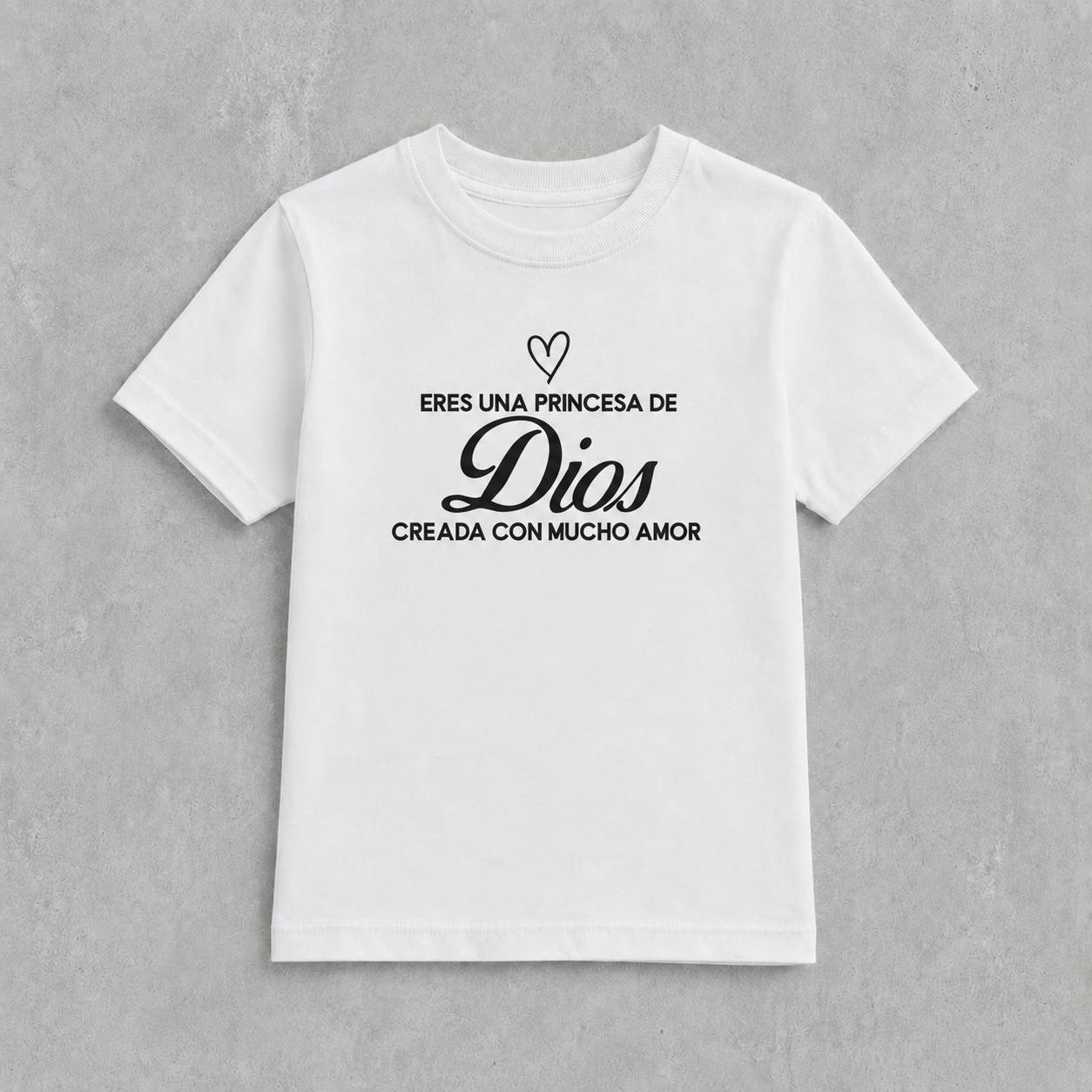 Camisa regular - Eres una princesa de Dios