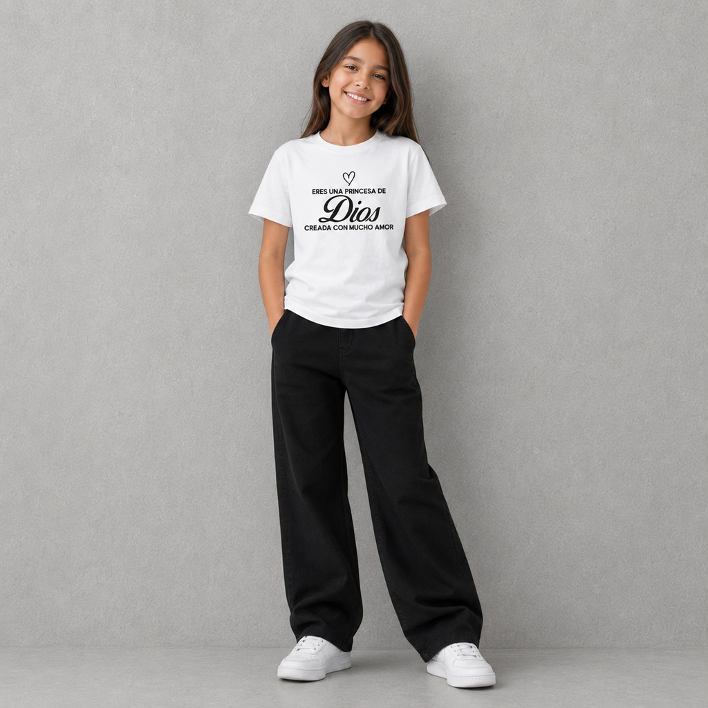 Camisa regular - Eres una princesa de Dios