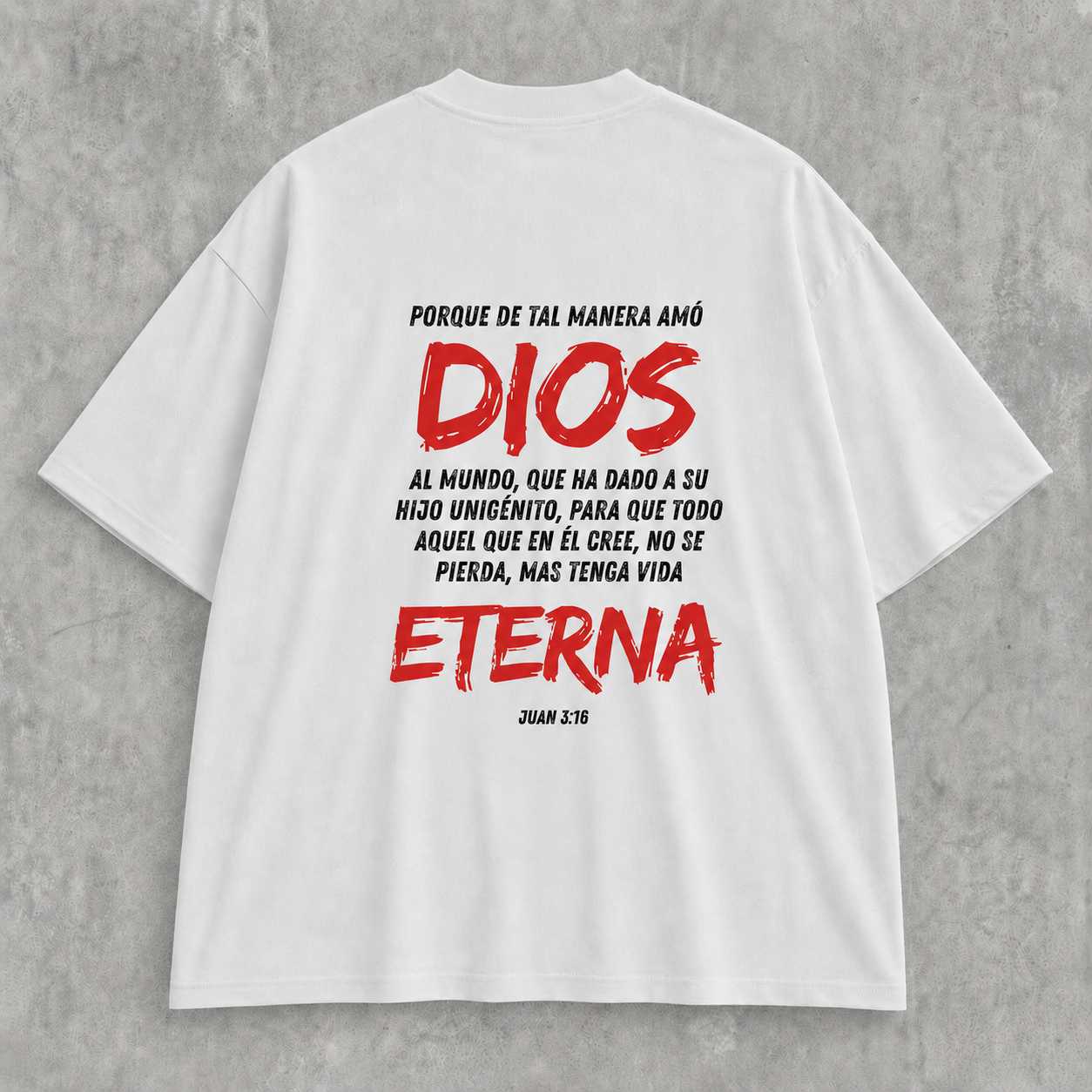 Oversized - Porque de tal manera - ambos lados