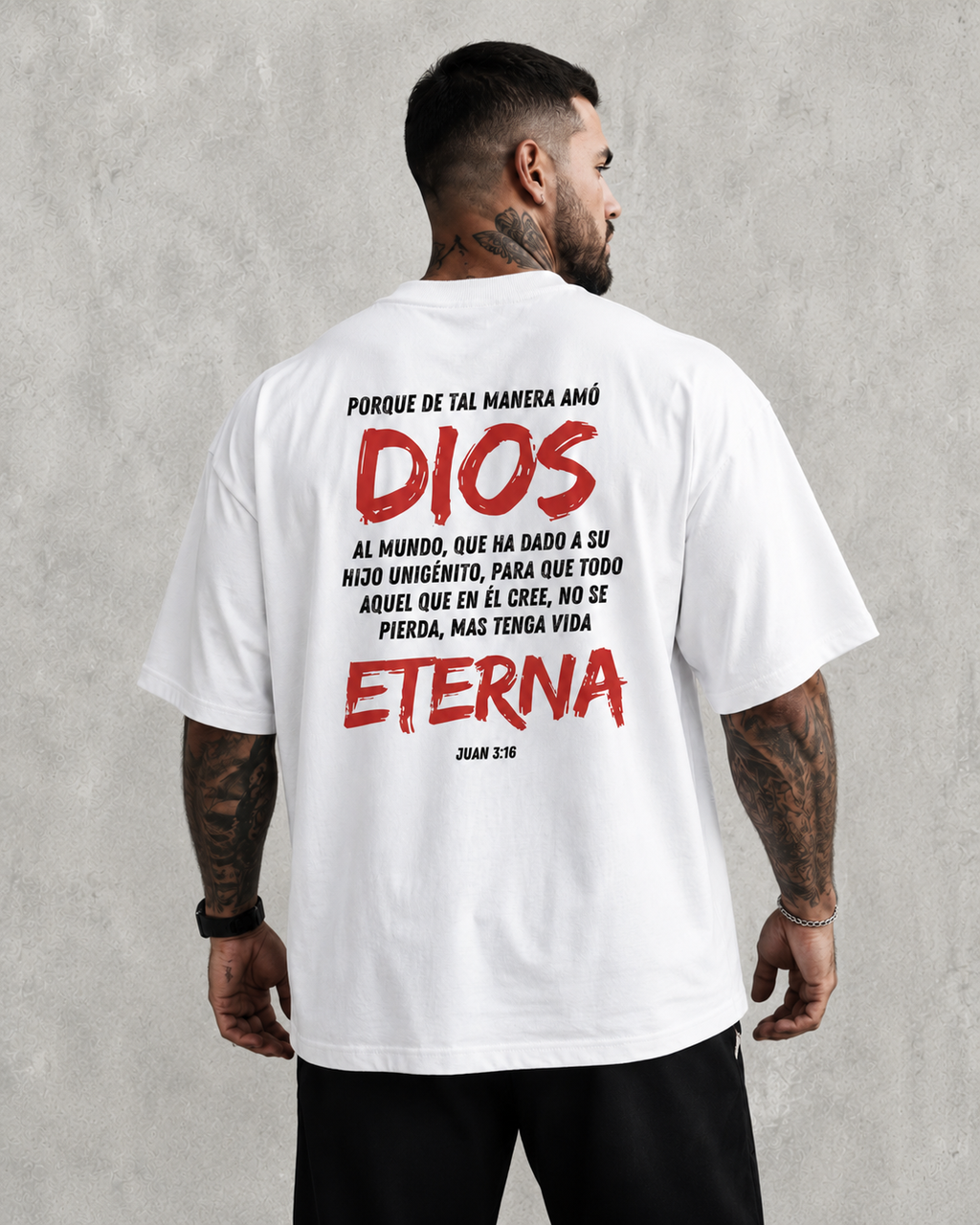 Oversized - Porque de tal manera - ambos lados