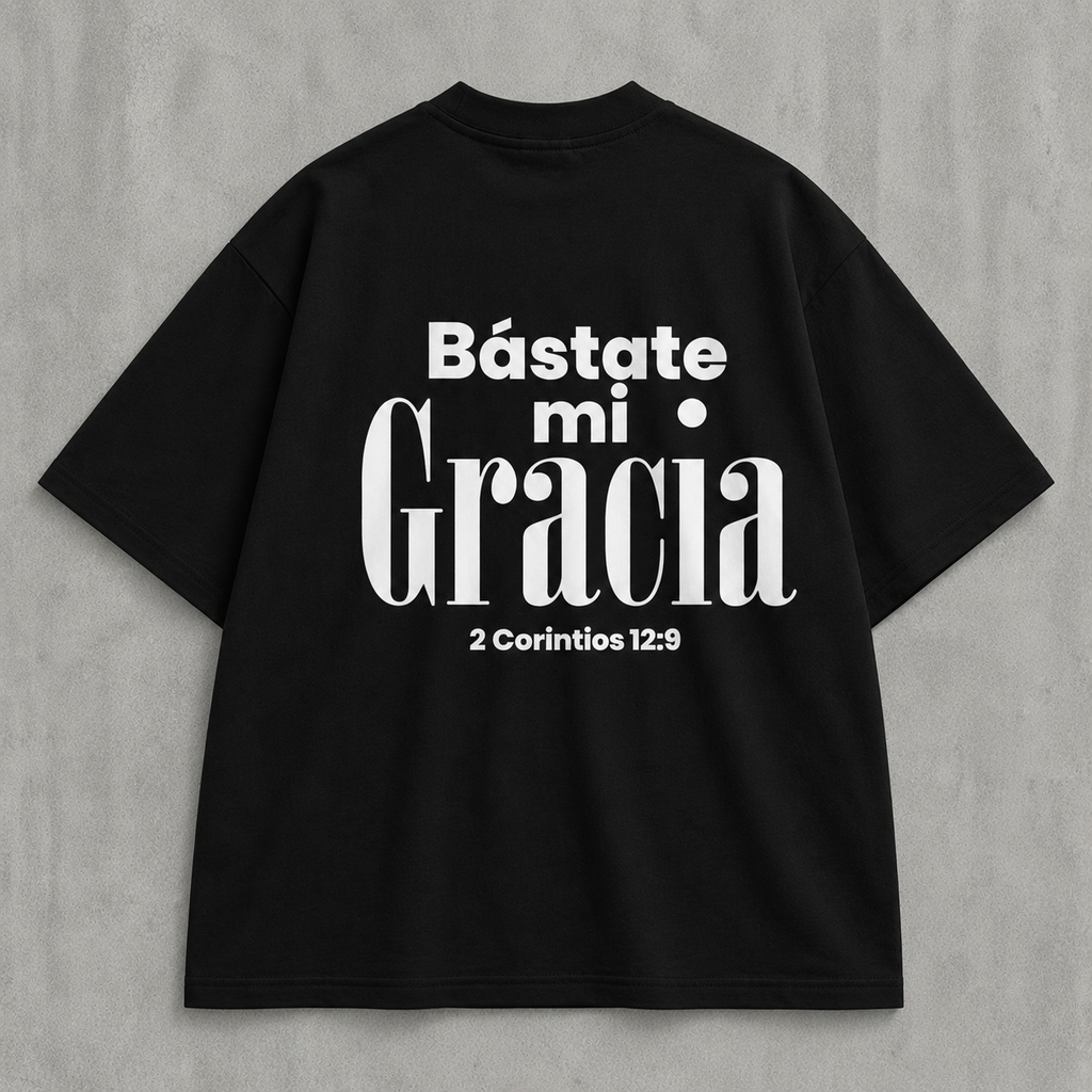 Oversized - Bástate mi Gracia - ambos lados