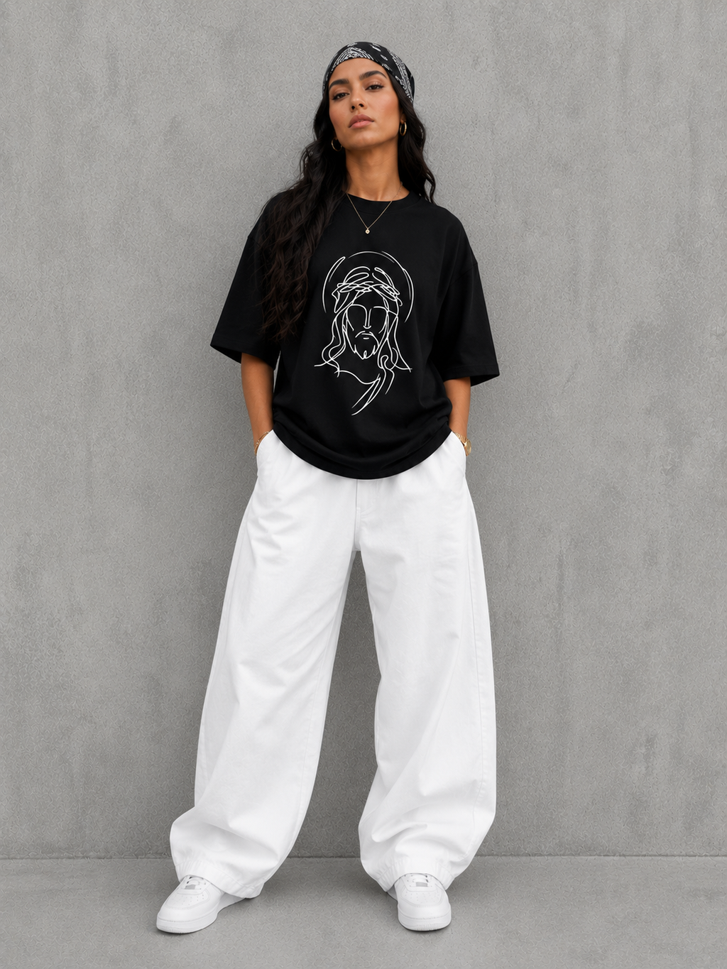 Oversized - Bástate mi Gracia - ambos lados