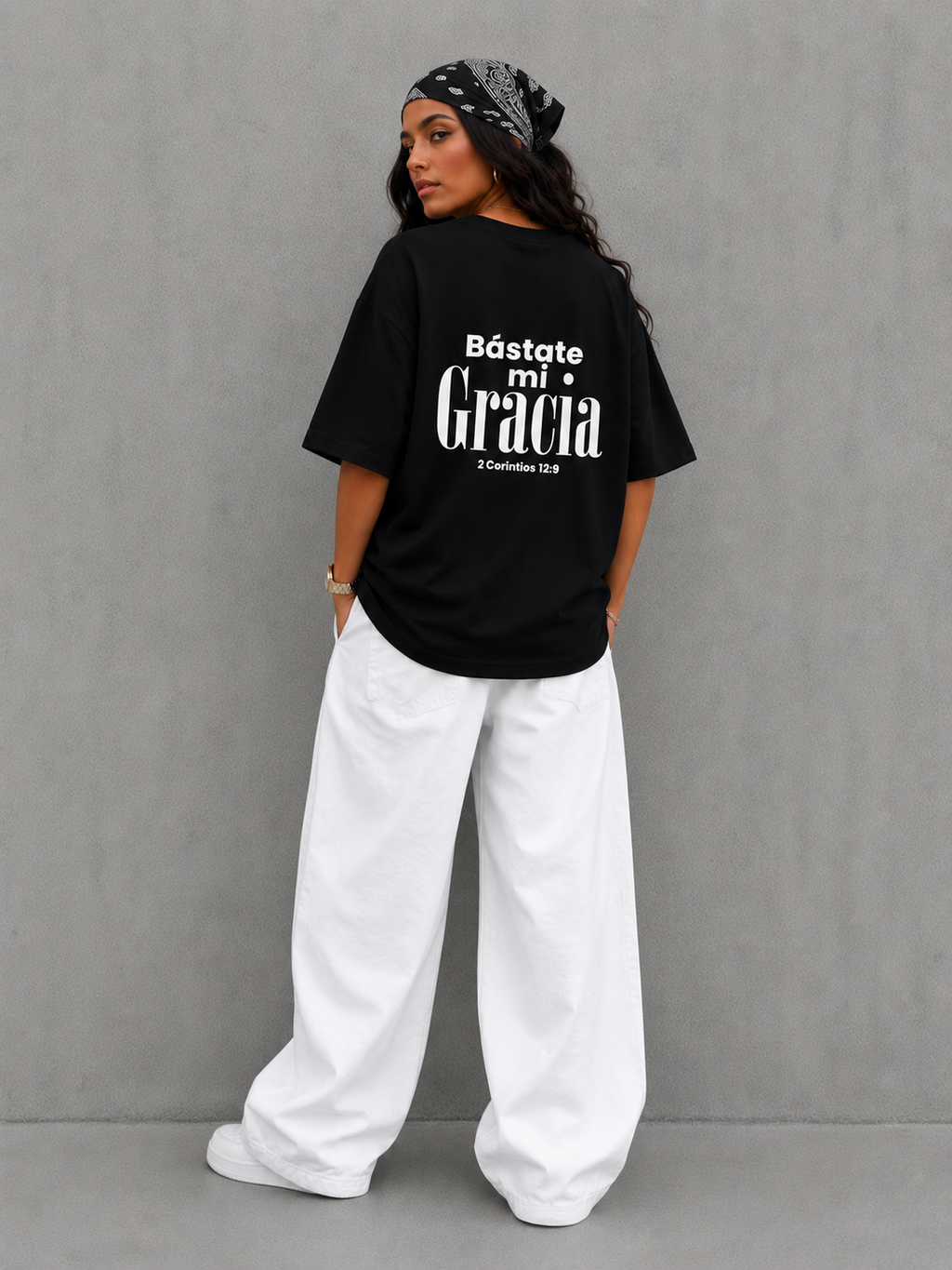 Oversized - Bástate mi Gracia - ambos lados