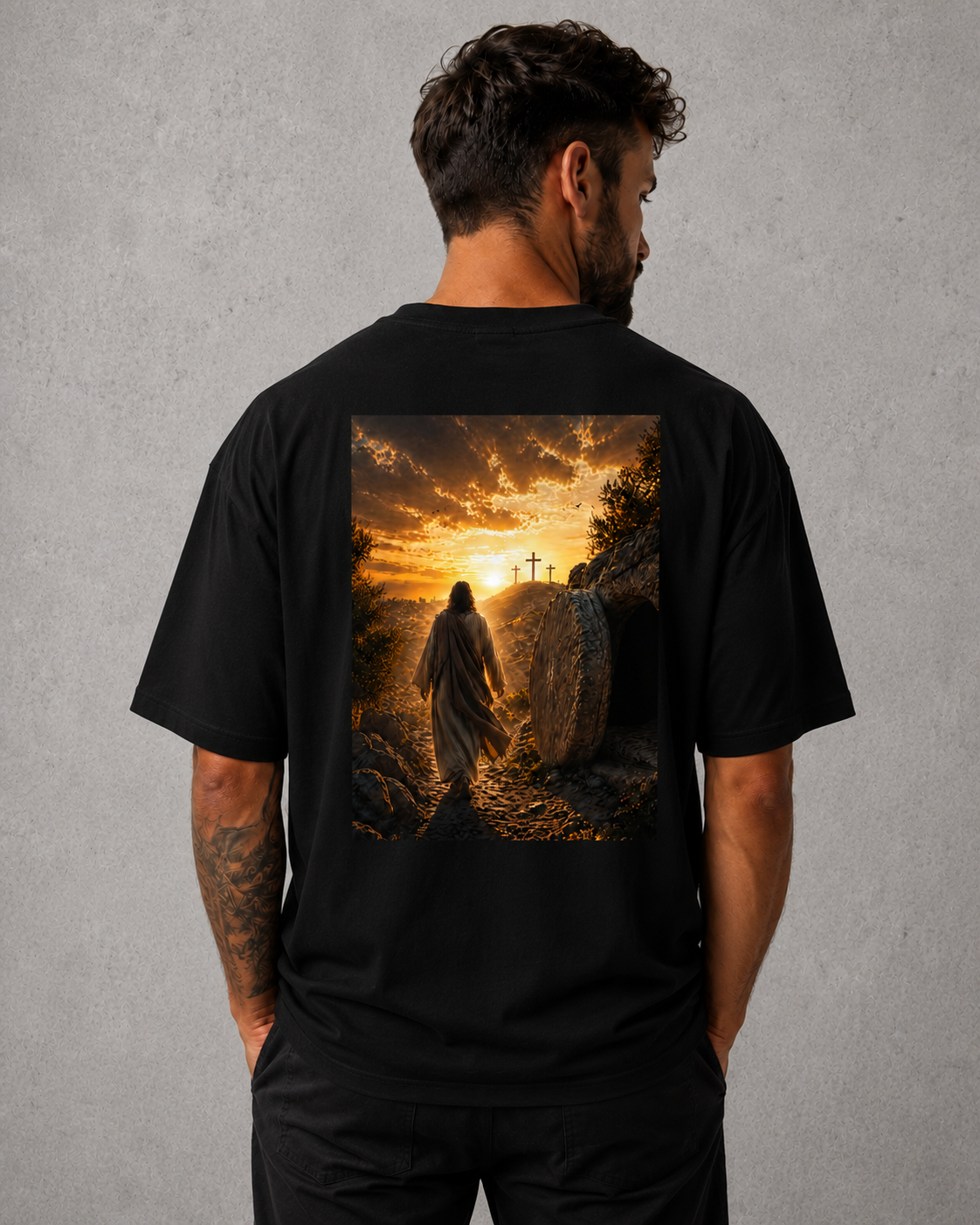 Oversized - Yo soy la resurrección - ambos lados