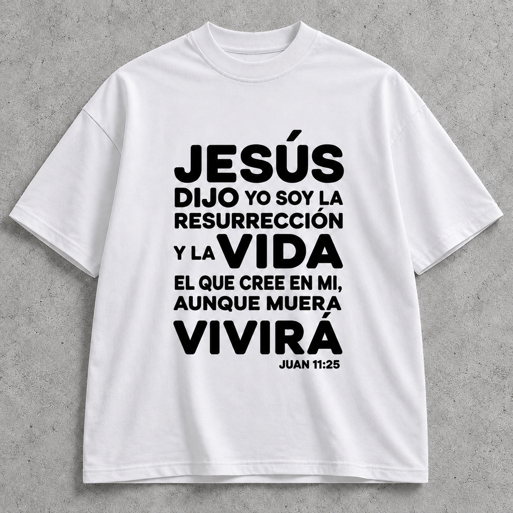Oversized - Yo soy la resurrección - ambos lados