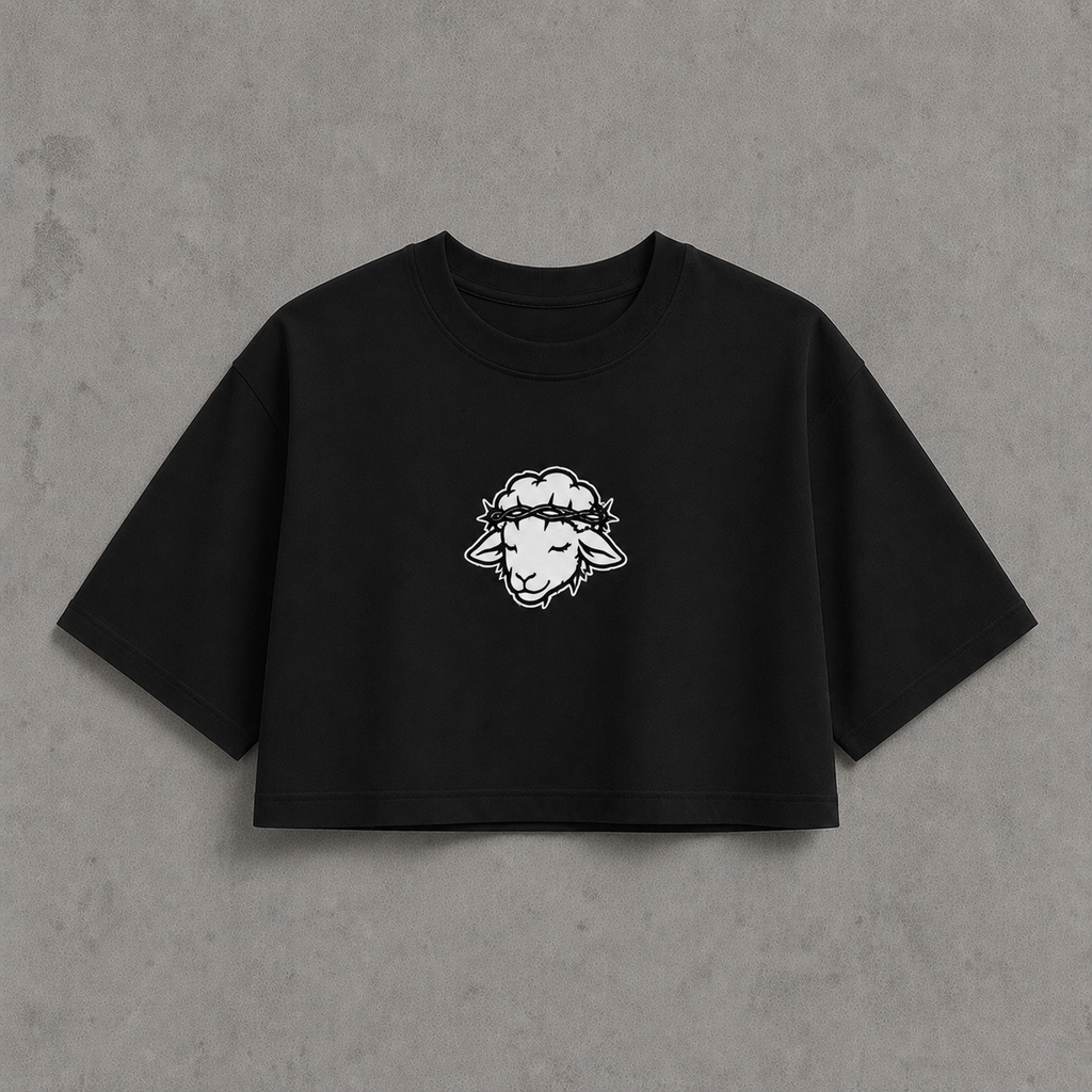 Crop Top Oversized - Ovejita