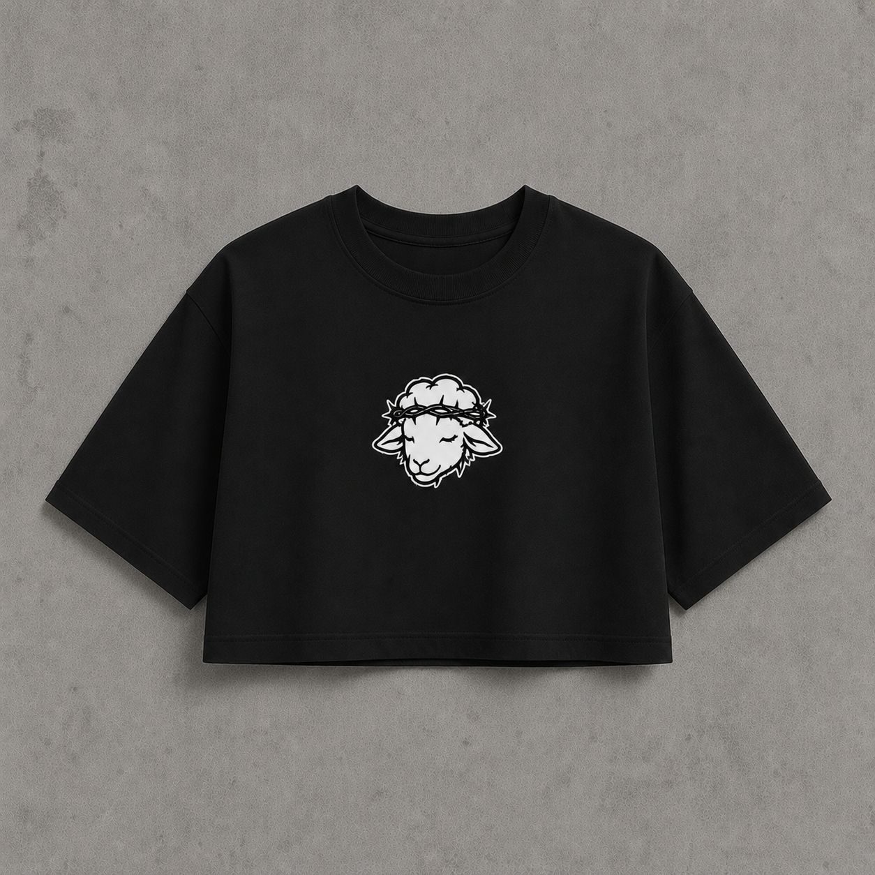 Crop Top Oversized - Ovejita