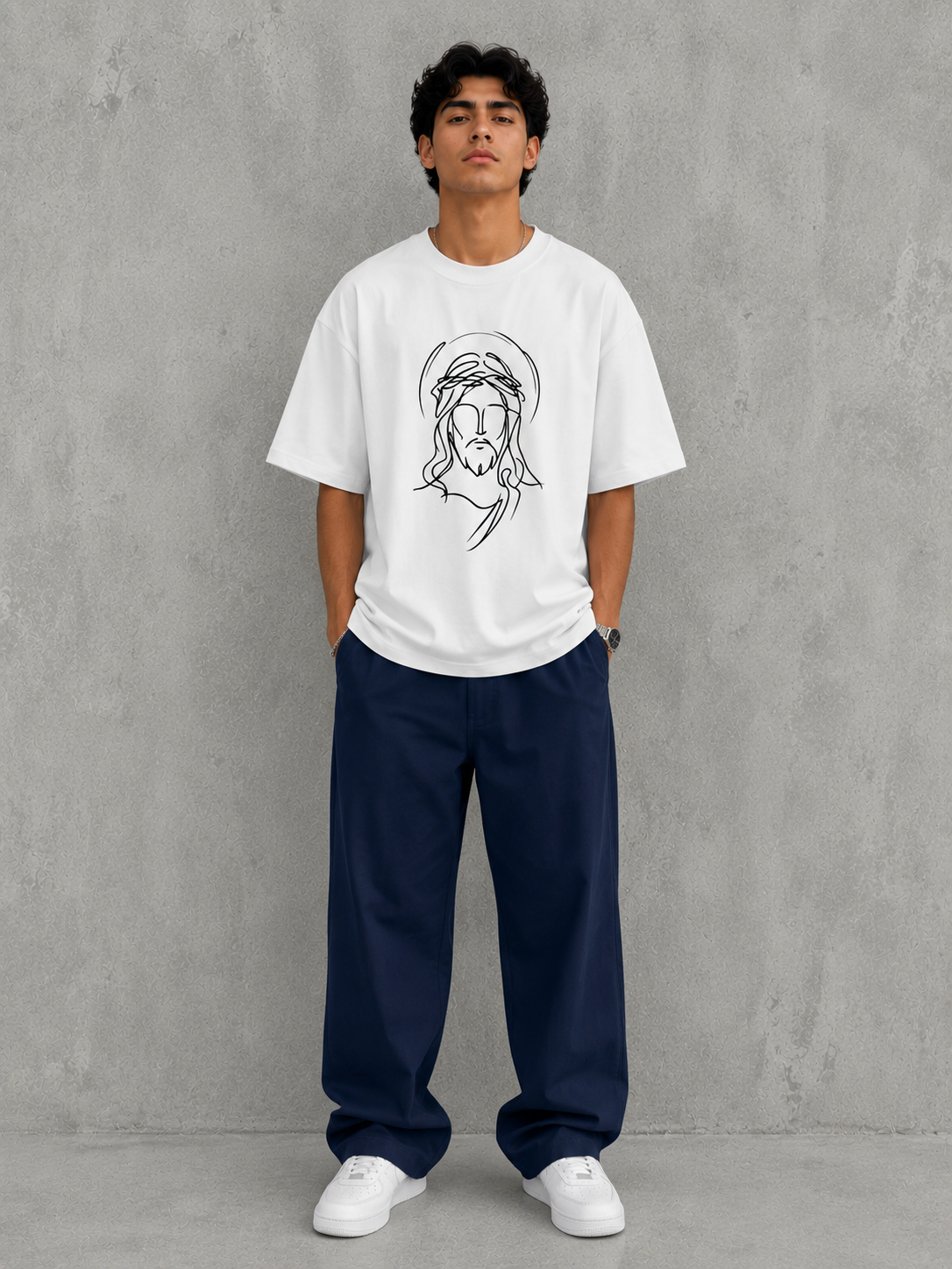 Oversized - Bástate mi Gracia - ambos lados
