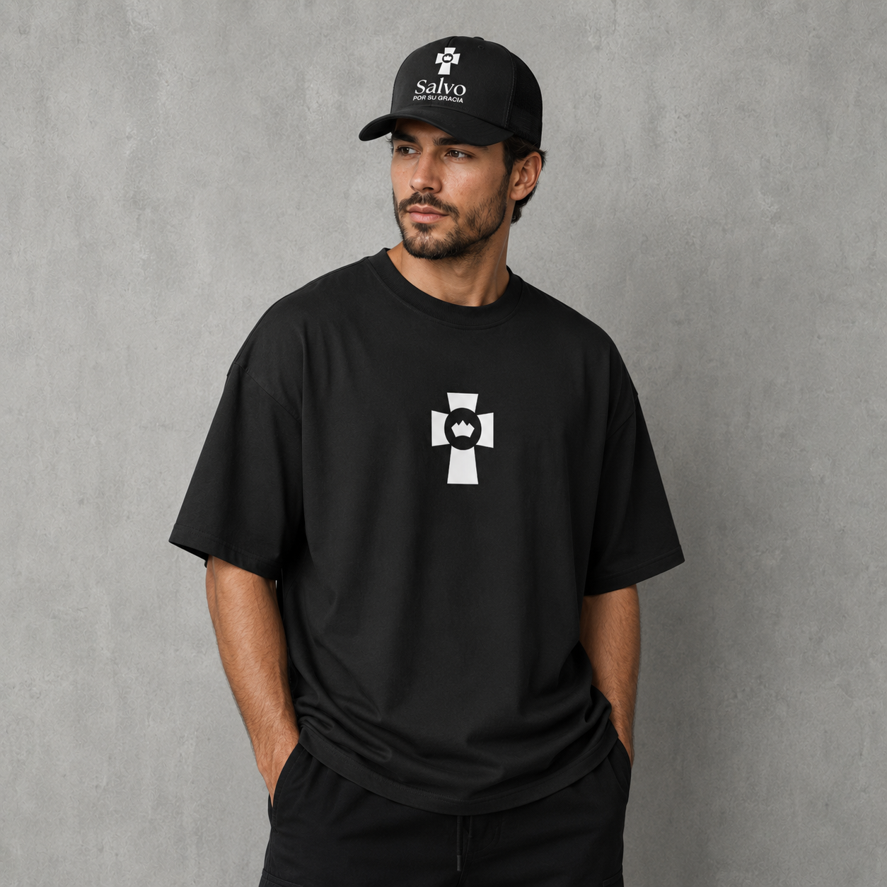Gorra Salvo por su gracia