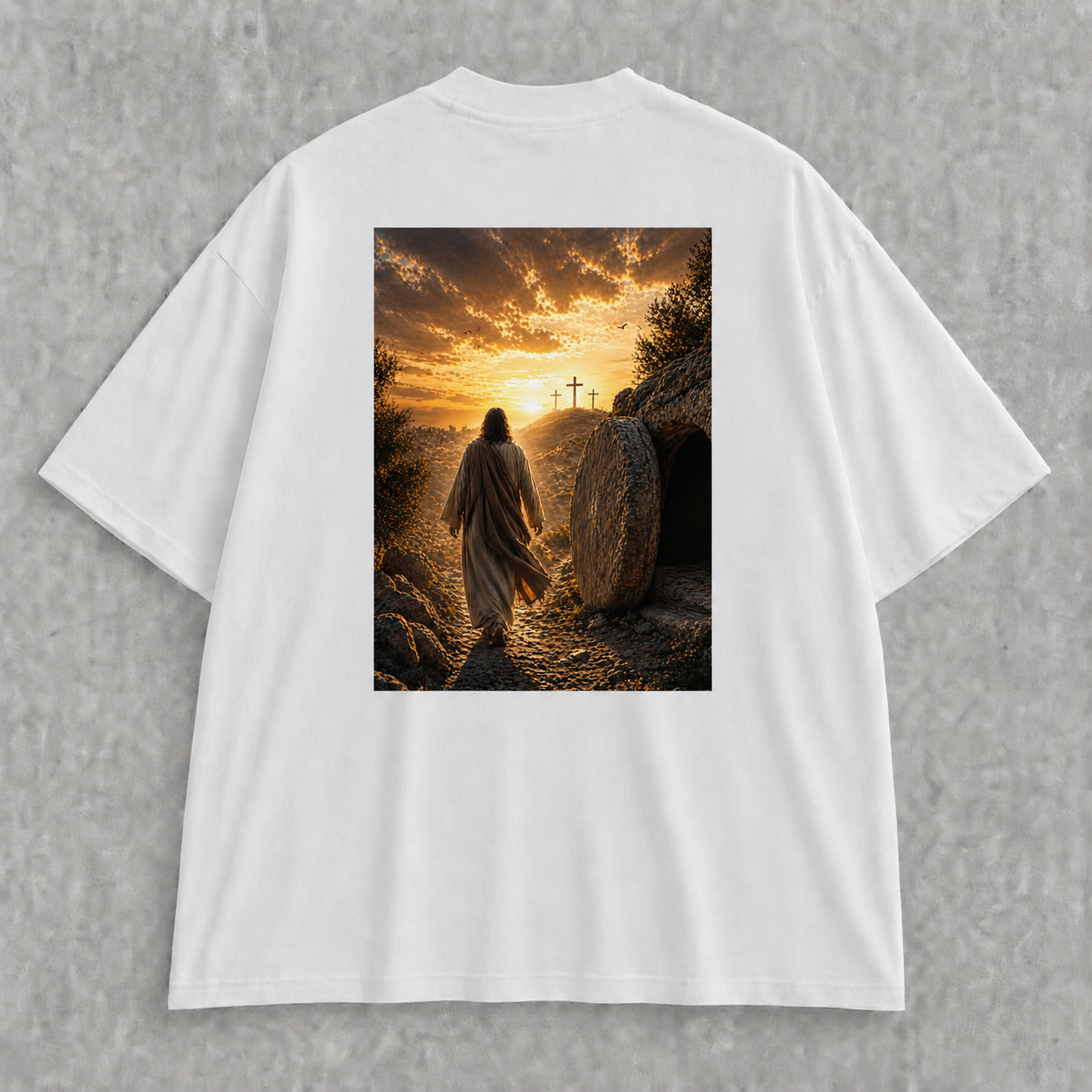 Oversized - Yo soy la resurrección - ambos lados